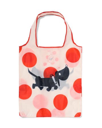 HEMA Takkie opvouwbare boodschappentas L 43x70cm stippen, Sieraden, Tassen en Uiterlijk, Verzenden, Nieuw