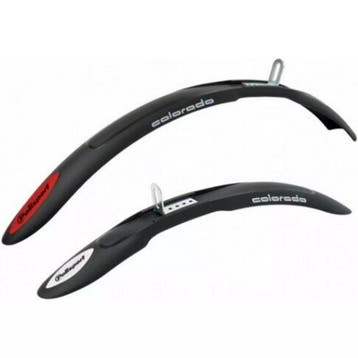 Polisport Spatborden set - 26 inch - Voor en achter - Zwa..., Fietsen en Brommers, Ophalen of Verzenden, Nieuw, Derailleur of Ketting