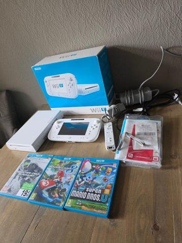 Nintendo - Wii u - Nintendo Wii U Console Pack + 3 Games -, Nieuw