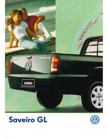1999 VOLKSWAGEN SAVEIRO BROCHURE PORTUGEES (BRAZILIË), Nieuw, Volkswagen, Author