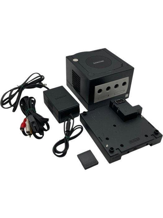 Nintendo - Gamecube - Nintendo GameCube Black Console + Game, Spelcomputers en Games, Spelcomputers | Overige Accessoires
