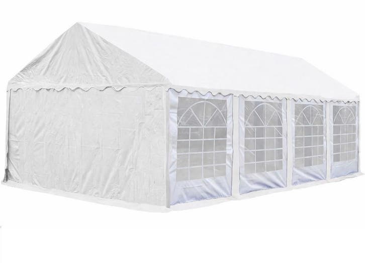 Classic Plus Partytent PVC 5x8x2 mtr in Wit (5x8 meter), Tuin en Terras, Partytenten, Partytent, Nieuw, 2 meter of meer, Verzenden
