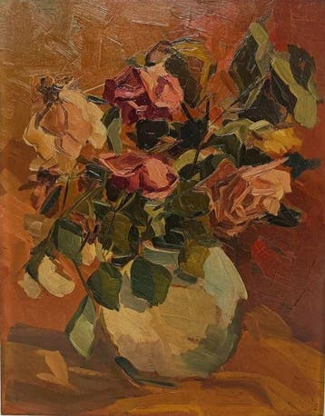 Bruno Saetti (1902-1984) - Vaso di Fiori