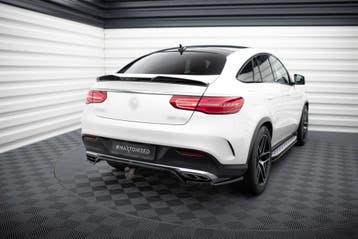 Central Rear Splitter voor Mercedes Benz GLE 43 AMG Coupe, Ophalen of Verzenden
