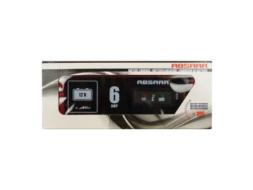 Absaar acculader 12V 6A, Verzenden, Nieuw