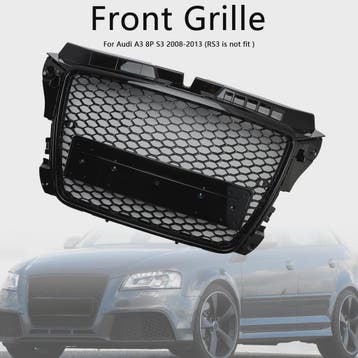 RS3 Style Honeycomb Grille voor Audi A3 8P (2008-2013) - Spo, Verzenden, Nieuw