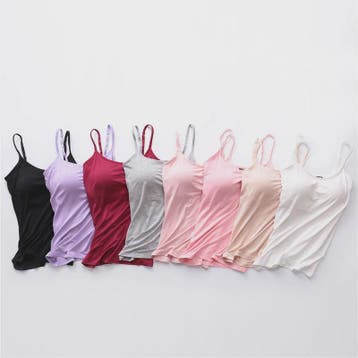 Dames Top met Ingebouwde Beha - Comfortabele Camisole Tankto, Kleding | Dames, Verzenden