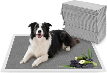 Puppy Training Pads - 90x60 cm - 50 stuks - Grijs - Nobleza, Verzenden, Zo goed als nieuw