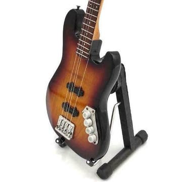 Miniatuur replica Fender Relic basgitaar - Jaco Pastorius, Ophalen of Verzenden, Nieuw, Pop, Beeldje of Miniatuur