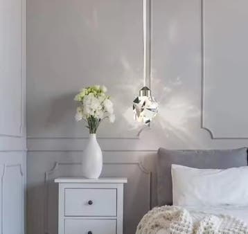 Moderne Kristal LED Hanglamp – Elegante Kroonluchter Nieuw, Huis en Inrichting, Lampen | Hanglampen, Verzenden, Nieuw