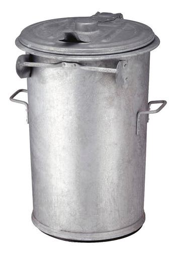 Staalverzinkte vuilnisemmer, Ophalen of Verzenden, Nieuw in verpakking, Overige typen