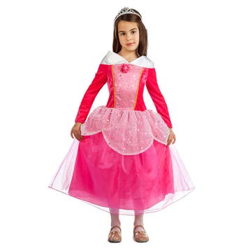 Roze Prinsessenjurk Kind Belle, Ophalen of Verzenden, Nieuw