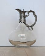Kan - Neo-Rococo-stijl in tin en geblazen glas - Belle, Antiek en Kunst