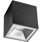 Opbouwspot GU10 - Pragmi Cliron Pro - Opbouw Vierkant - Mat, Metaal of Aluminium, Nieuw, Ophalen of Verzenden, Led
