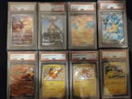 Pokémon - 8 Graded card - Pikachu, Raichu, Charizard,, Nieuw