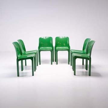 Artemide - Vico Magistretti - Stoel (6) - Selene - Plastic