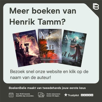 Ninja Timmy en de stad van ijs / Ninja Timmy / 4 Henrik Tamm, Verzenden, Zo goed als nieuw, Henrik Tamm