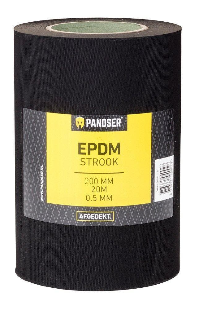 OUTLET Pandser EPDM uv-best. 20m x 300mm x 0.5mm, Doe-het-zelf en Verbouw, Zeil en Folie, Ophalen of Verzenden