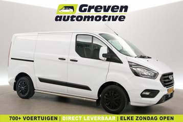 Ford Transit Custom 2.0 TDCI L1H1, Stof, Gebruikt, Euro 6, Wit