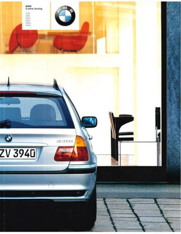 2001 BMW 3 SERIE TOURING BROCHURE NEDERLANDS, Nieuw, BMW, Author