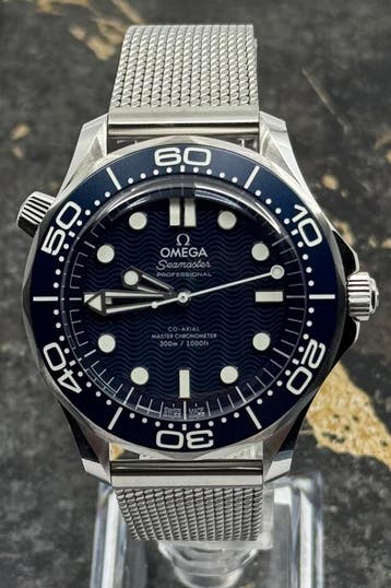 Omega Seamaster Diver 300M James Bond 60th  - 2026 New, Sieraden, Tassen en Uiterlijk, Horloges | Heren, Staal, Staal, Polshorloge