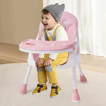 Kinderstoel met Bestekset – Verstelbaar en Veilig, Kinderen en Baby's, Kinderstoelen, Verzenden, Nieuw