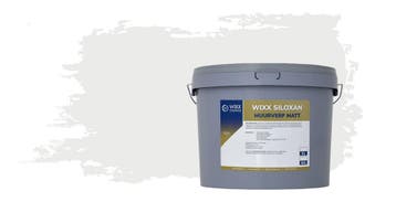 Wixx Siloxan Buitenlatex Matt RAL 9003 | Signaalwit 10L, Wit, Nieuw, Verf, Verzenden