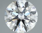 1 pcs Diamant (Natuurlijk) - 0.51 ct - Rond - E - VVS1 - HRD, Nieuw