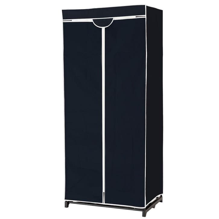 2dekans | Coast Draagbare Kledingkast - Stof - 74 x 50 x 172, Huis en Inrichting, Kasten | Kledingkasten, Zo goed als nieuw, Ophalen of Verzenden