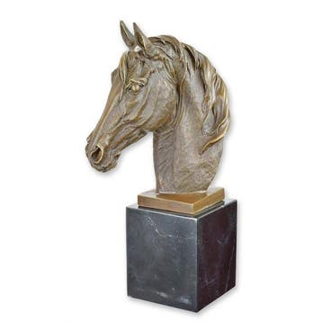 sculptuur, Beautiful High-End Bronze Sculpture of a Horse