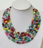 Ketting, ZEER LANG, (250 cm) van natuurlijke meervoudige