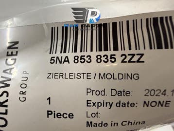 Sierlijst achterbumper midden - Chroom - Vw Tiguan AD1 ..., Verzenden, Nieuw, Deur