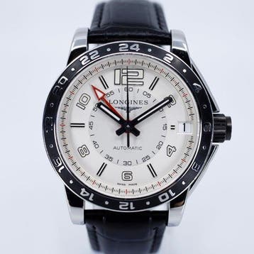 Longines - Admiral 42 GMT Automatic - L3.668.4 - Heren -
