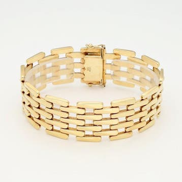 Armband - 14 karaat Geel goud, Sieraden, Tassen en Uiterlijk, Armbanden, Nieuw