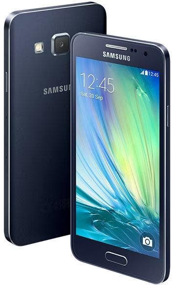 Samsung Galaxy A3  (model 2015) 16GB 4,5 inch zwart (ex demo, Ophalen of Verzenden, Nieuw