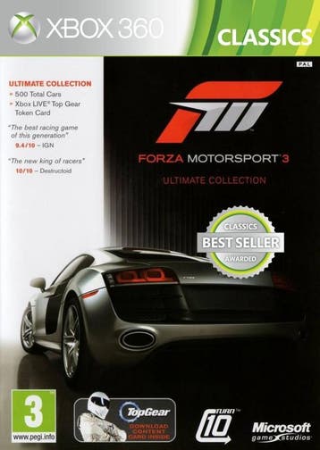 Forza Motorsport 3 Ultimate Collection (classics) (Xbox 360), Verzenden, Gebruikt
