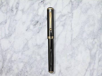 Sheaffer - Connaisseur Black Resin - Plumín de Oro 18K (M) -, Nieuw