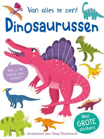 Van alles te zien! Dinosaurussen (Goed), Boeken, Kinderboeken | Jeugd | onder 10 jaar, Verzenden, Gelezen