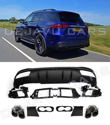 GLE53 AMG Look Diffuser voor Mercedes Benz GLE W167 SUV, Ophalen of Verzenden
