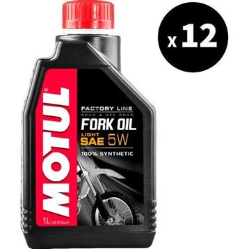Motul Factory Line Fork Oil - 5W - 1L (X12), Verzenden, Nieuw