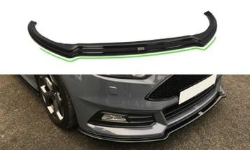 Voorspoiler Ford Focus ST Mk3 FL V.3 Glanzend Zwart, Auto-onderdelen, Ophalen of Verzenden, Nieuw