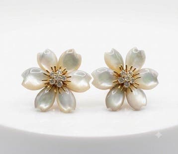Van Cleef & Arpels - Oorbellen - 18 karaat Geel goud,, Nieuw