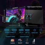 Gaming Monitor - Beeldscherm computer - 34 inch - Curved - 1, Verzenden, Zo goed als nieuw