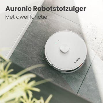 2dekans | Auronic Robotstofzuiger - Dweilfunctie - WiFi en, Ophalen of Verzenden, Zo goed als nieuw