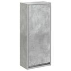 vidaXL Wandgemonteerde wastafelmeubel Betongrijs 35 x 20 x, Huis en Inrichting, Verzenden, Nieuw