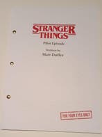 Stranger Things - Other - - Film rekwisiet Scriptkopie van, Nieuw
