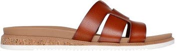Skechers Desert Kiss Low - Peak Look - Dames Slippers - Brui, Verzenden, Nieuw