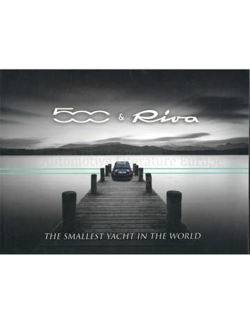2016 FIAT 500 RIVA BROCHURE ITALIAANS, Boeken, Nieuw, Author