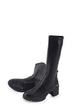 Mustang Laarzen in maat 40 Zwart, Kleding | Dames, Schoenen, Hoge laarzen, Verzenden, Zwart, Zo goed als nieuw