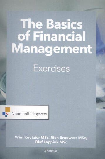 The basics of financial management exercises, 9789001889234, Verzenden, Zo goed als nieuw, HBO